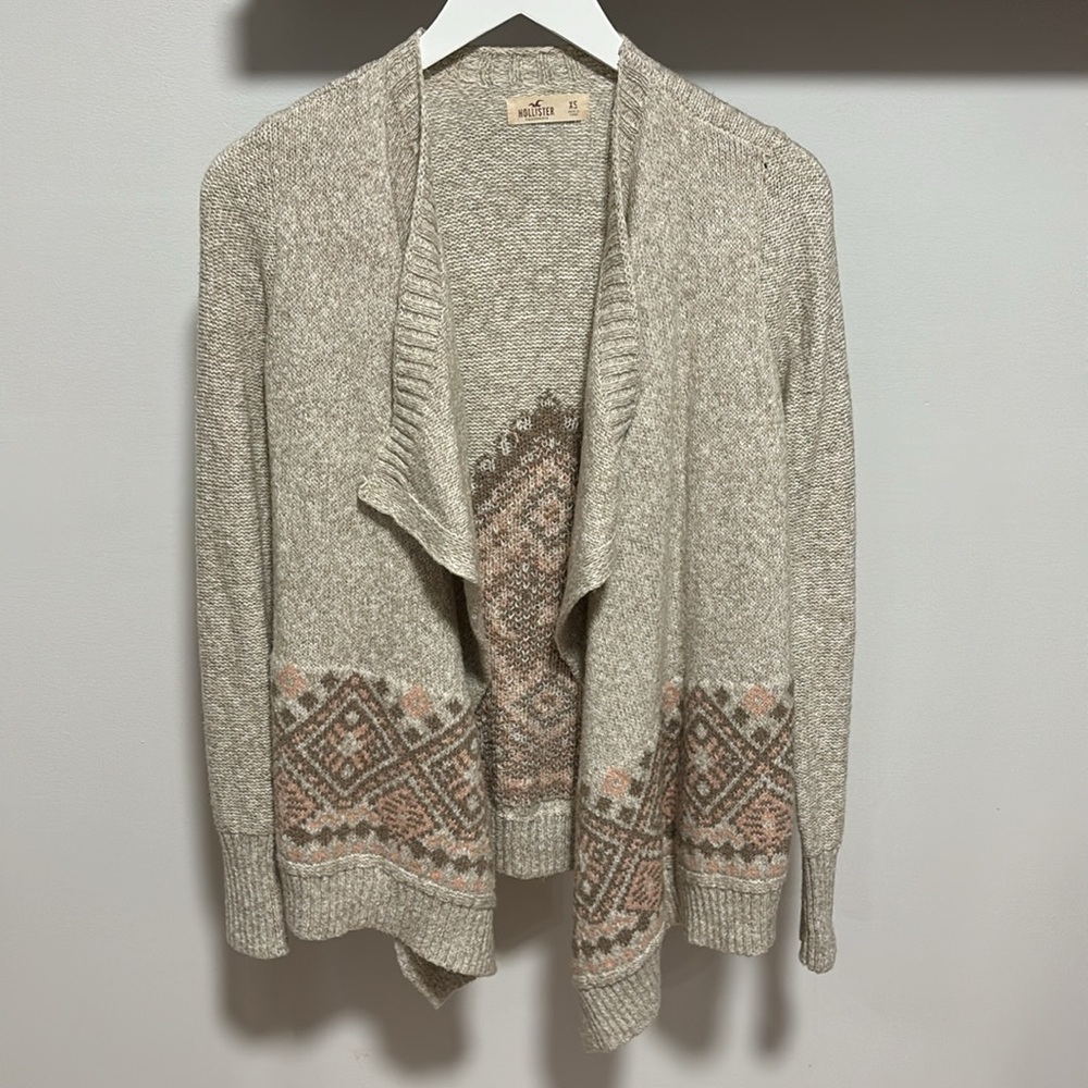 Hollister knit cardigan.